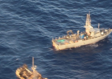 Coast Guard responds to fire aboard Miss Emma off Oahu