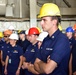 Pacific Area command staff visits Coast Guard Cutter Polar Star in drydock