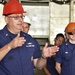 Pacific Area command staff visits Coast Guard Cutter Polar Star in drydock