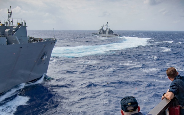 USS Chancellorsville RAS