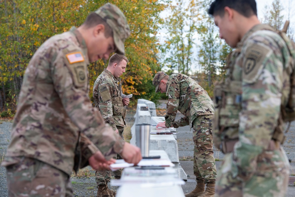 Blackfoot Co., '1 Geronimo' platoon competition