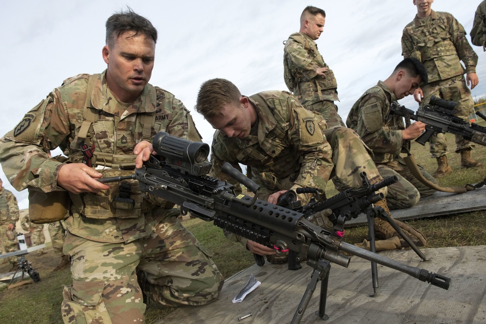 Blackfoot Co., '1 Geronimo' platoon competition