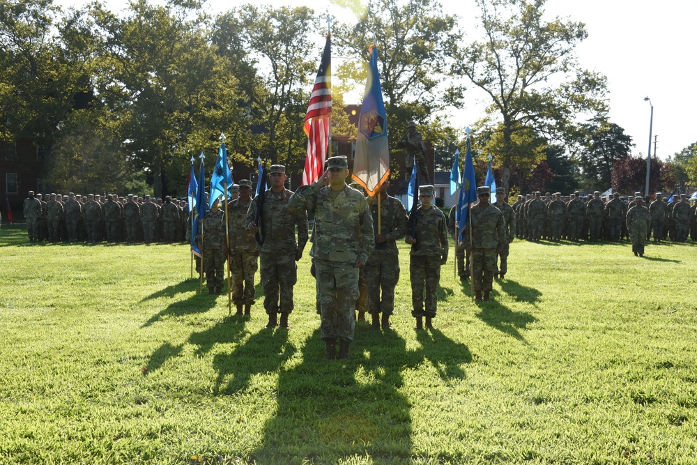 336th E-MIB Change of Command Ceremony