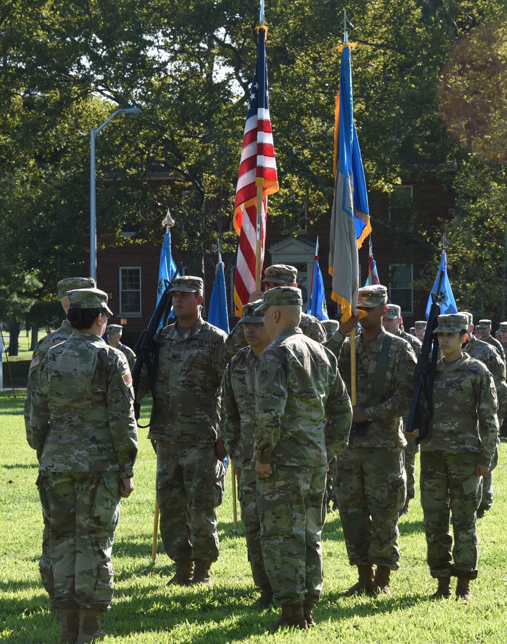 336th E-MIB Change of Command Ceremony