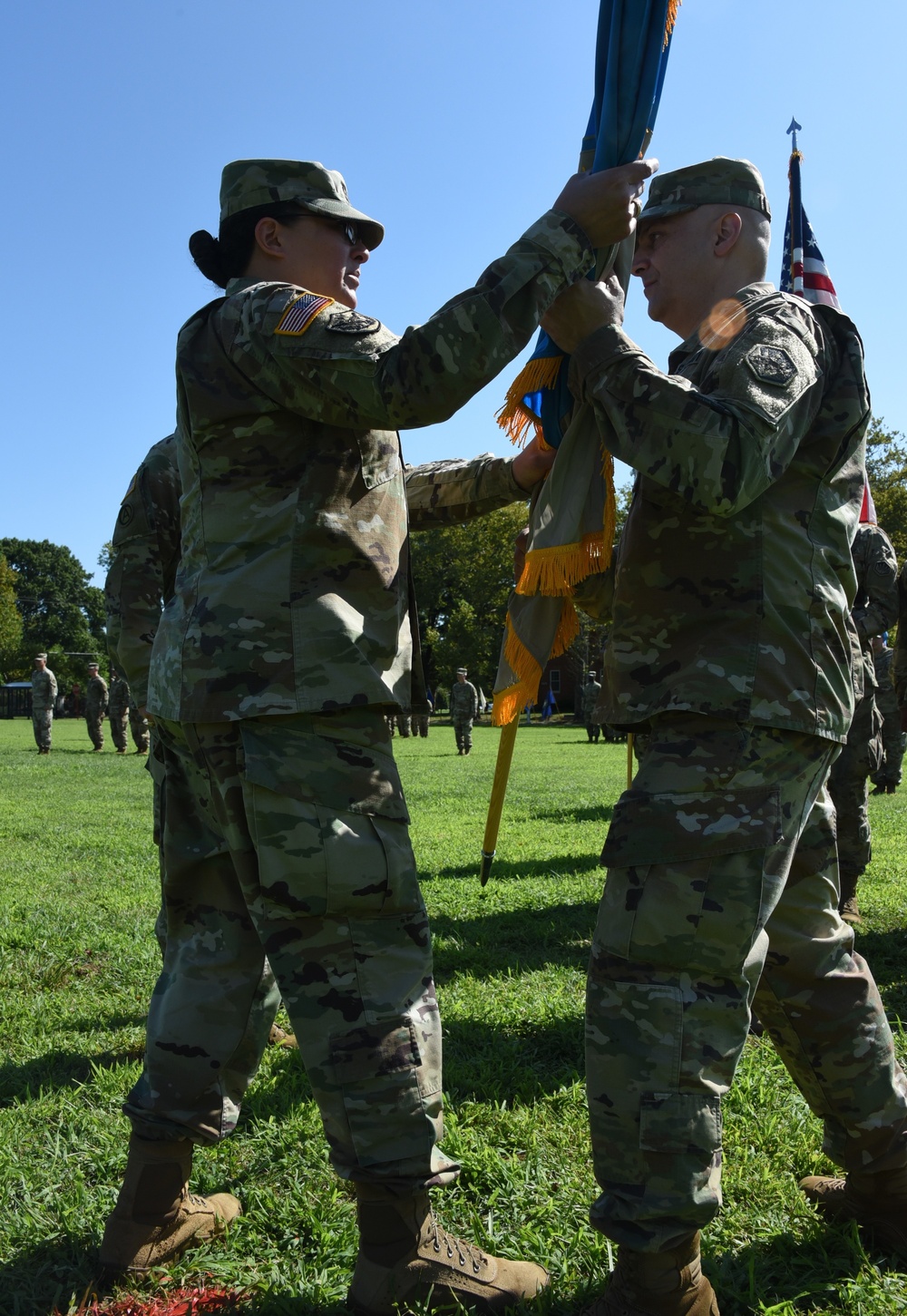 336th E-MIB Change of Command Ceremony