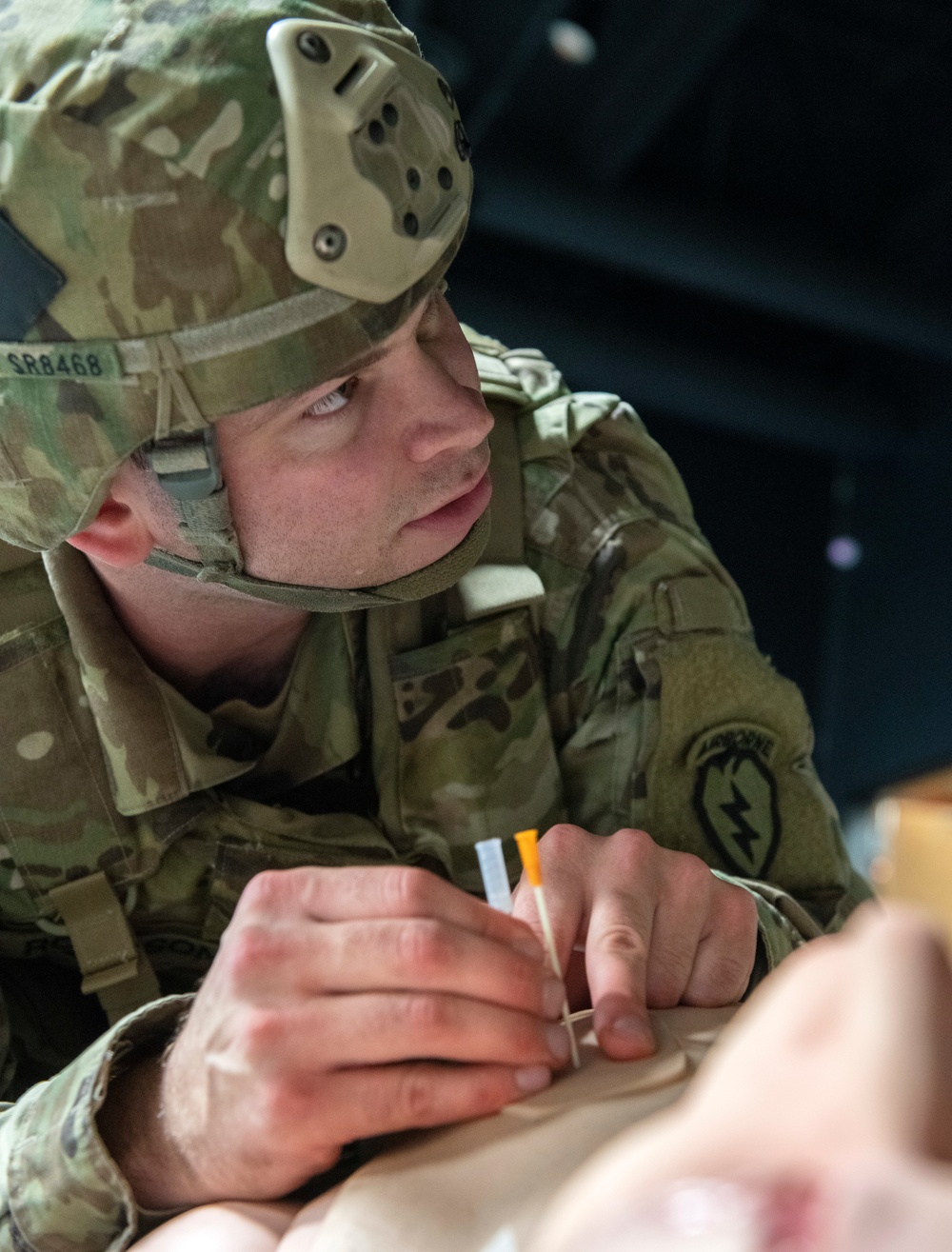 '1 Geronimo' medics practice tactical combat casualty care