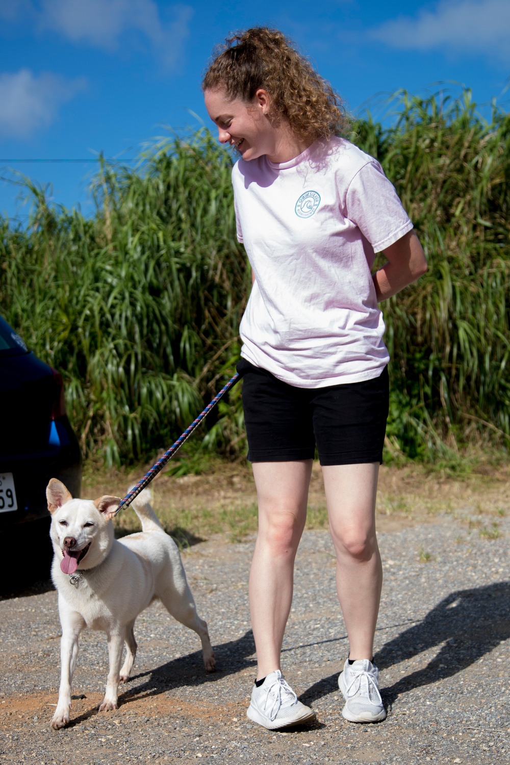 Marines volunteer at no-kill animal shelter in Ishikawa Village