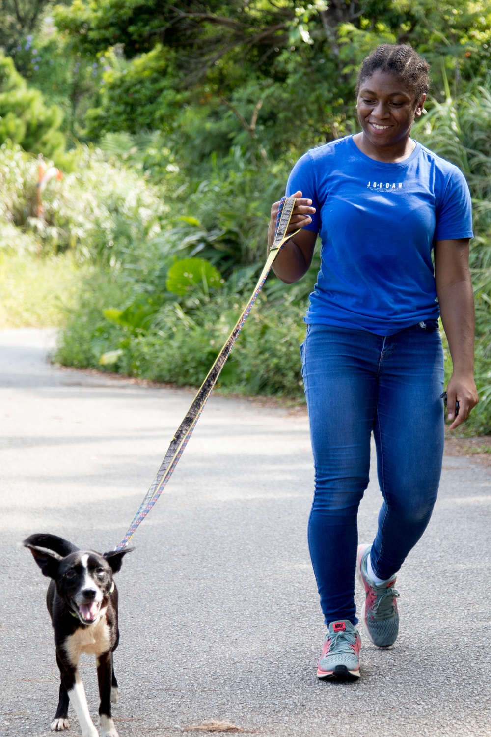 Marines volunteer at no-kill animal shelter in Ishikawa Village