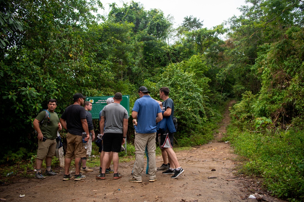 DPAA visit Hamburger Hill, Vietnam