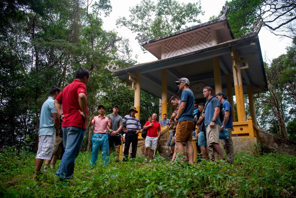 DPAA visit Hamburger Hill, Vietnam