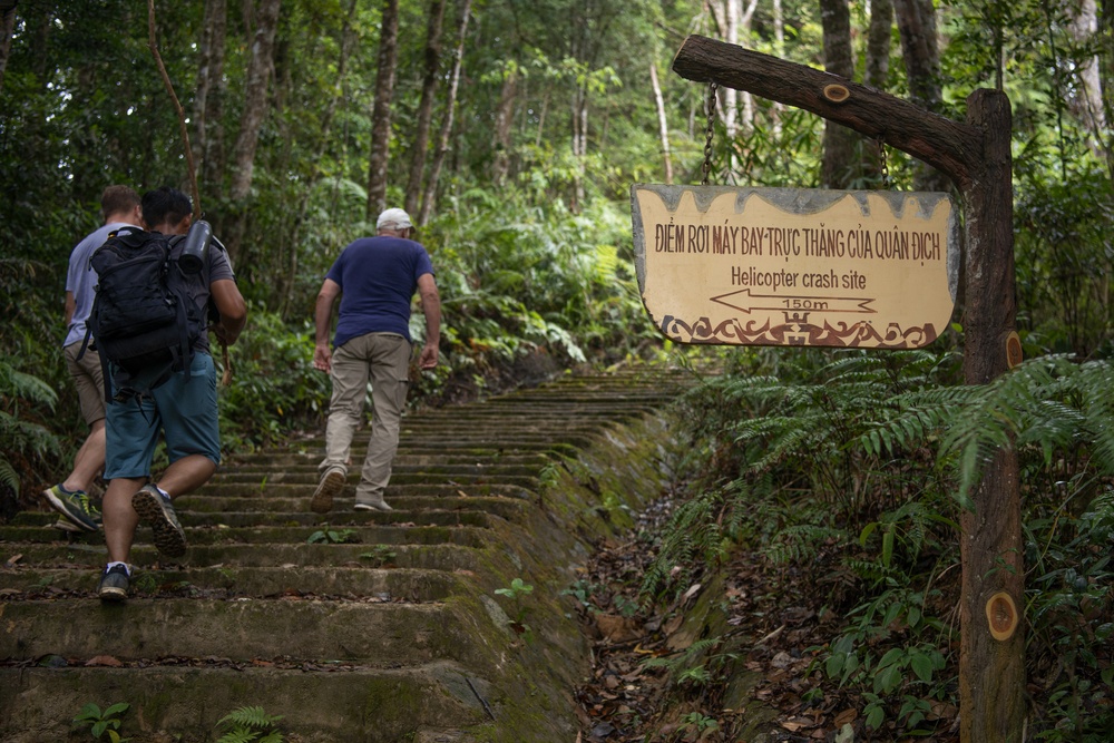 DPAA visit Hamburger Hill, Vietnam