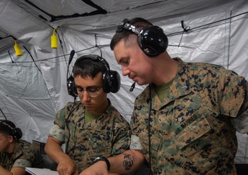 MASS-2 Marines Conduct Practice with the Common Aviation Command and Control System