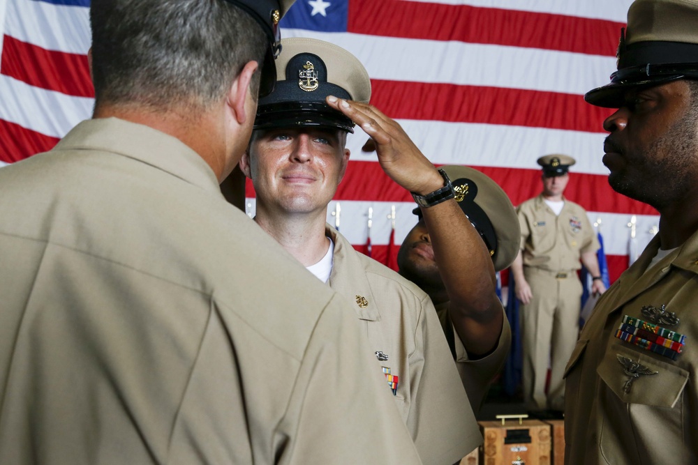 Chief petty officer pinning ceremony