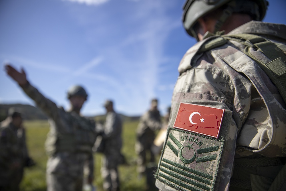 Saber Junction 2019 Turkish Paratroopers