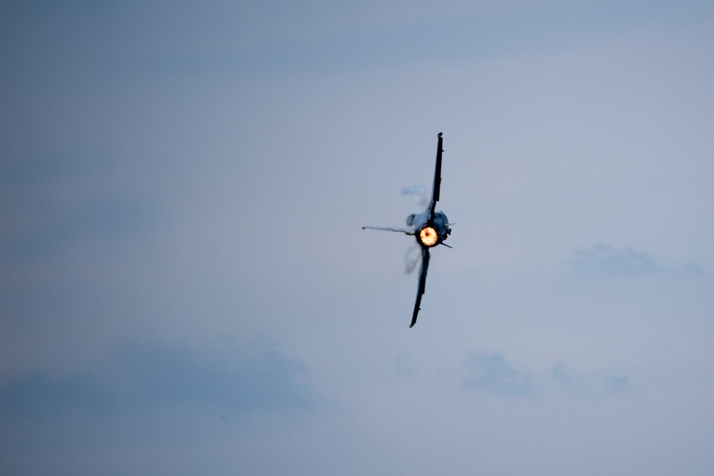 PACAF VIper Demo Team practices before Osan Air Power Day