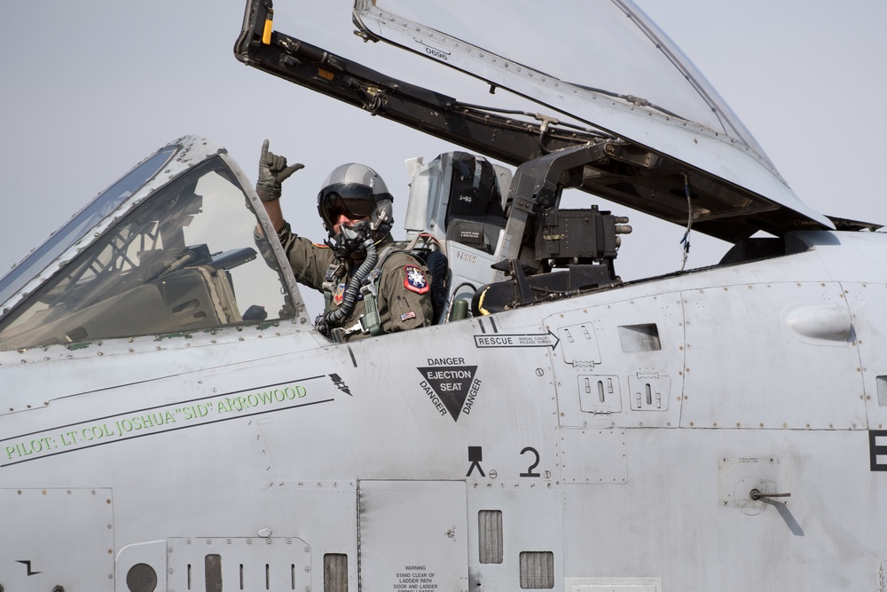 ACC A-10 Demo Team gets major assist from 25th FS