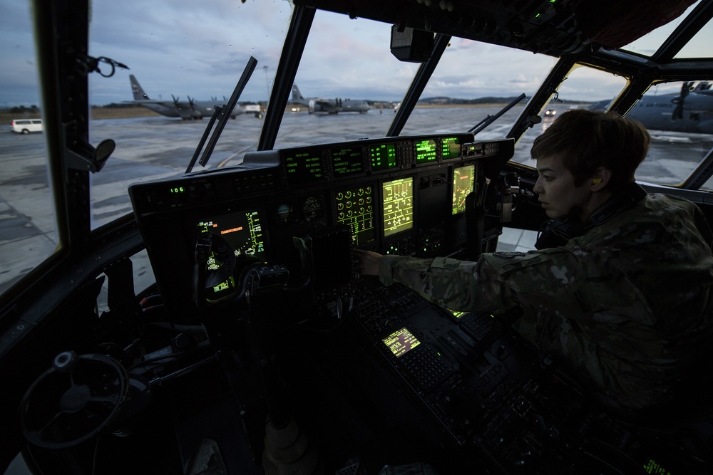 C-130J Super Hercules Airlift Ops to Selah Creek Landing Zone