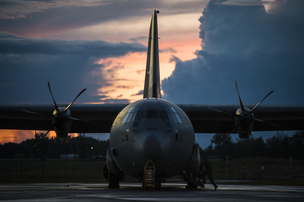 C-130J Super Hercules Airlift Ops to Selah Creek Landing Zone