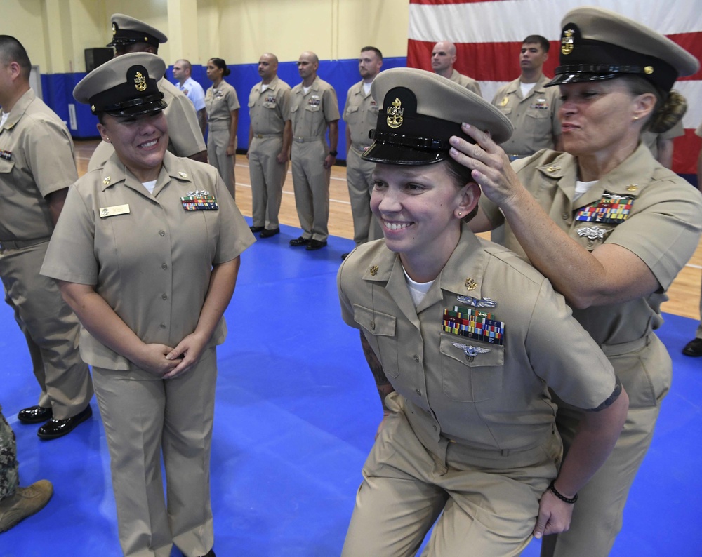 New U.S. Navy Chiefs Pinned in Bahrain