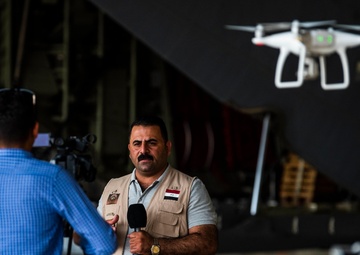 Iraqi Air Enterprise hosts Media Day with Task Force-Air
