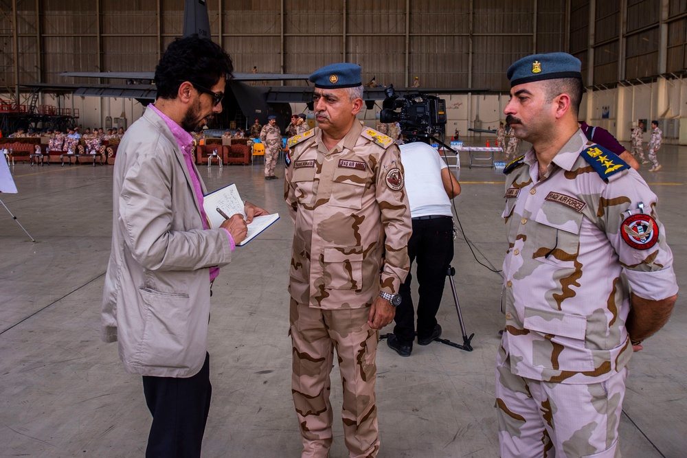 Iraqi Air Enterprise hosts Media Day with Task Force-Air