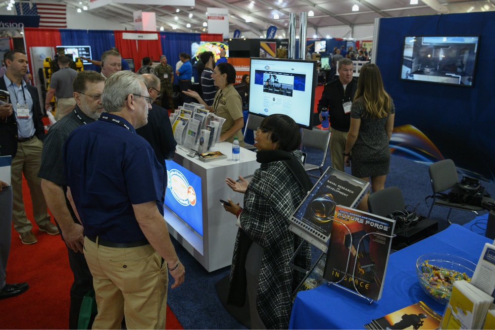 Office of Naval Research Exhibit at Modern Day Marine