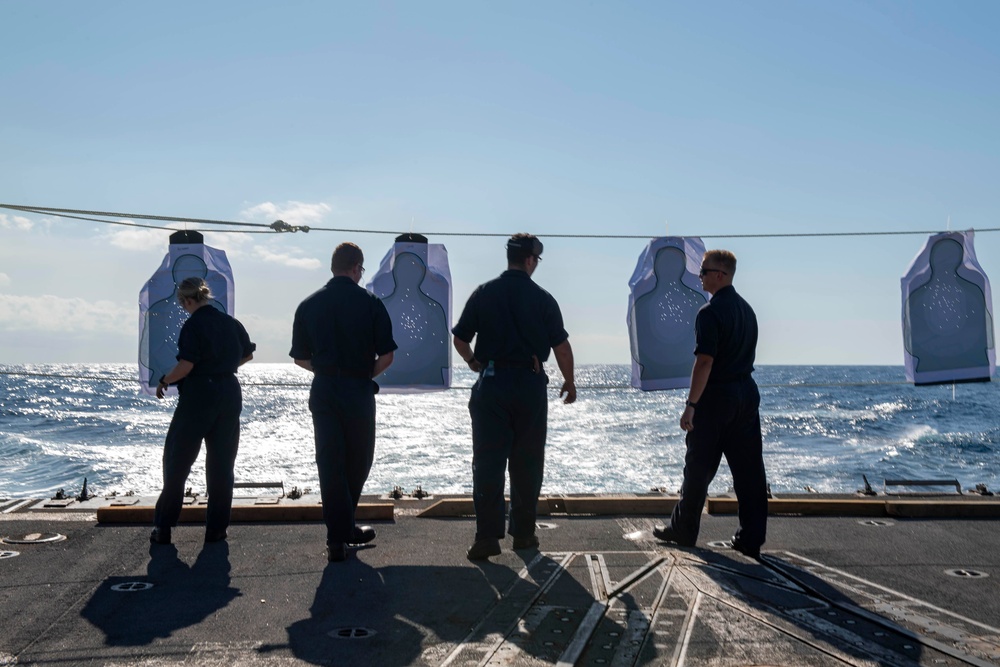 USS Lassen Underway Operations