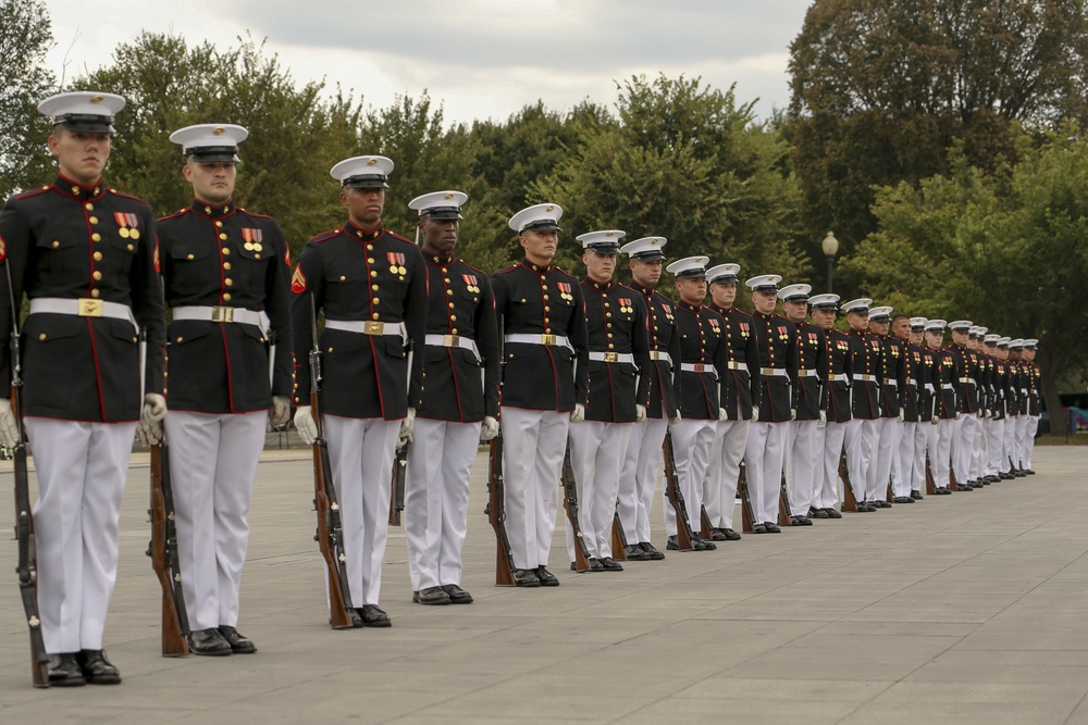 DVIDS - Images - U.S. Marine Corps Silent Drill Platoon Performs for ...