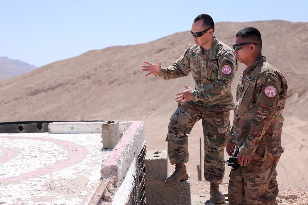 Task Force Sinai Remote Site 6 Sling Loads