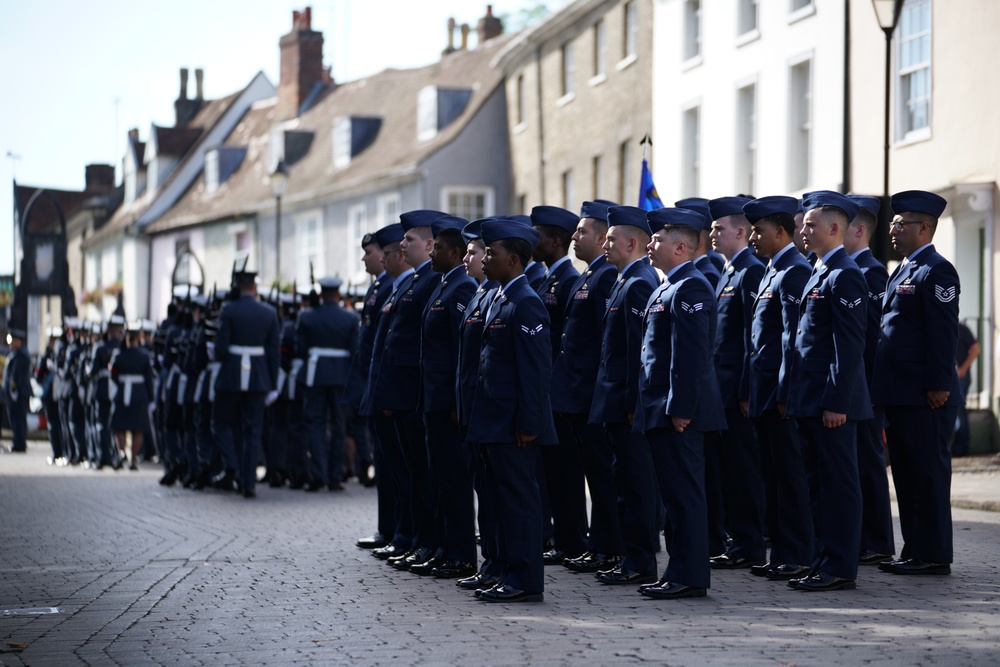 Airmen participate in commemorative Battle of Britain parade