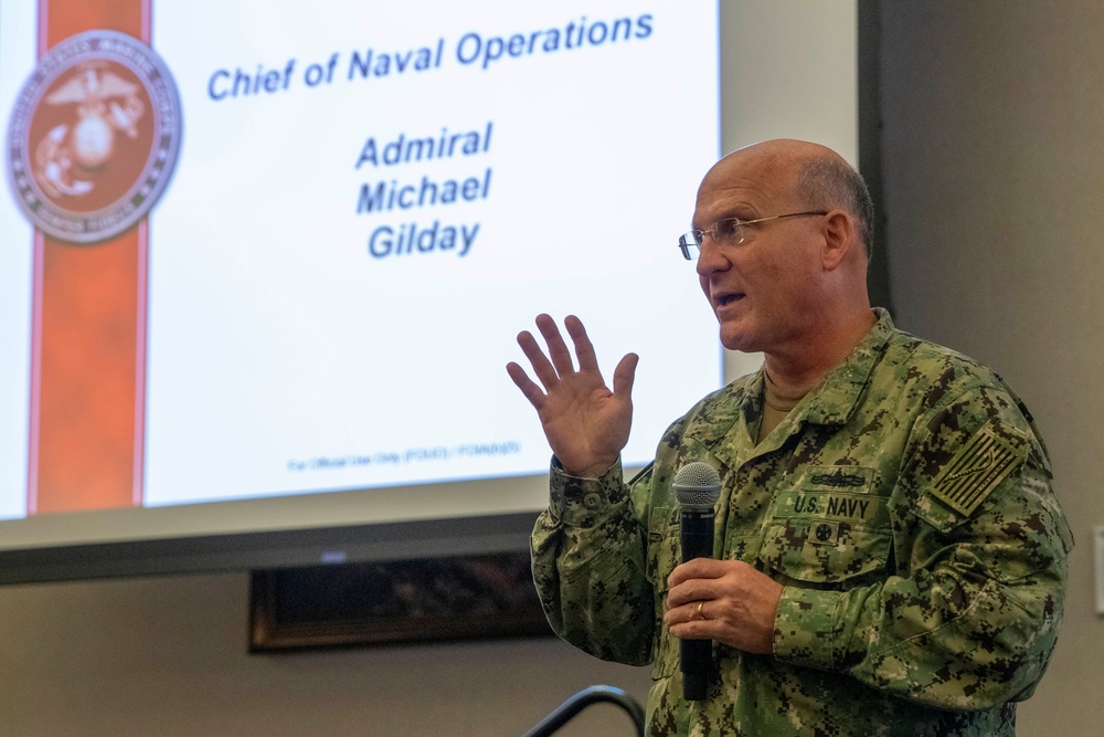 CNO Speaks at USMC Executive &amp; General Officer Offsite Symposium