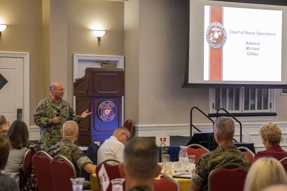 CNO Speaks at USMC Executive &amp; General Officer Offsite Symposium