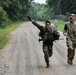 Spc. Mike Bell wins the 12-mile Ruck