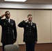 Soldiers salute the president of the board
