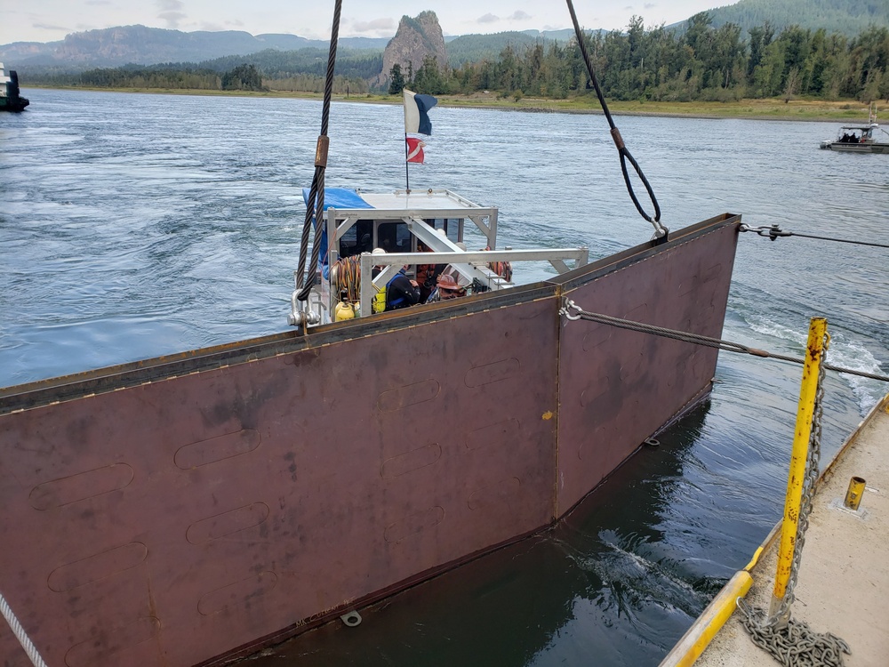 Coast Guard, Army Corps of Engineers salvage tug Diane