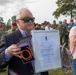 Orange Lanyard Presentation Ceremony