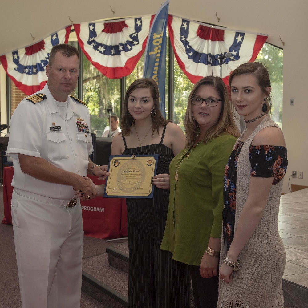 Naval Submarine Base Kings Bay Holds Ceremony for Gold Star Families