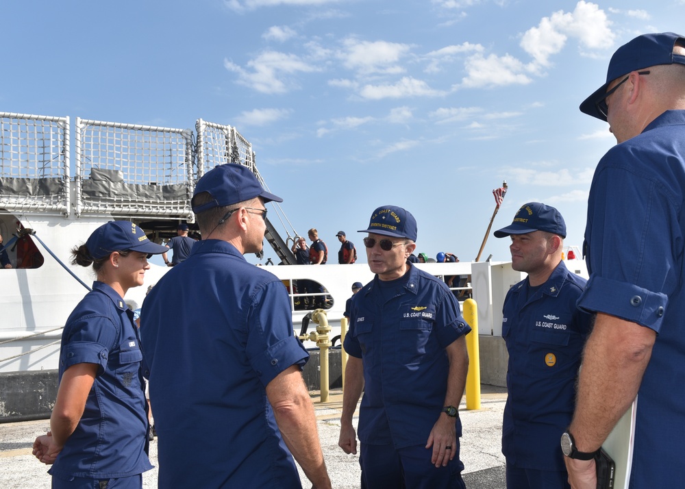 Coast Guard Cutter Resolute returns home from patrol