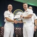 Rear Adm. Kitchener Visits SWOS, Addresses Graduates