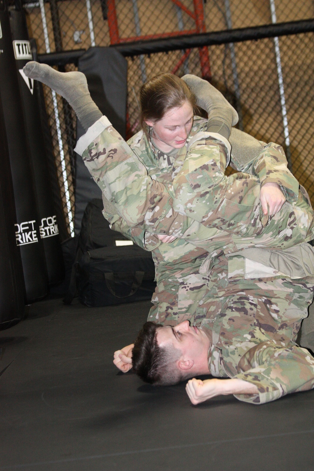Ready for the Fight: oldier Teaches Combatives to WRNMMC, USU, WRAIR Service Members