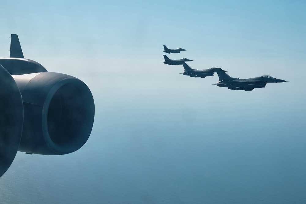 JB Charleston, Shaw AFB integrate weapon systems during training mission