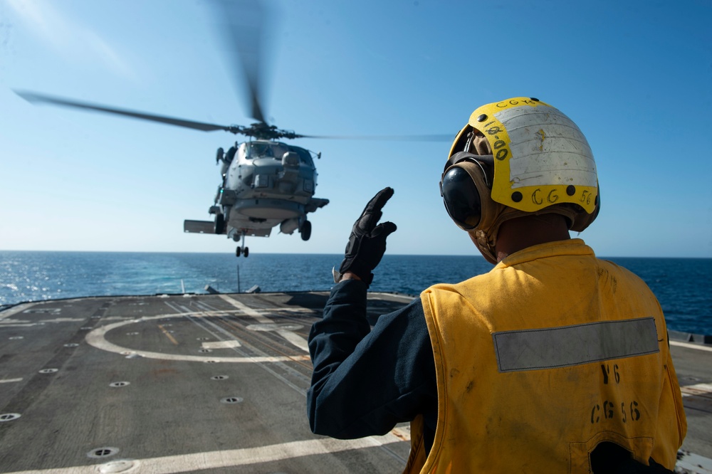 Flight Operations Aboard USS San Jacinto