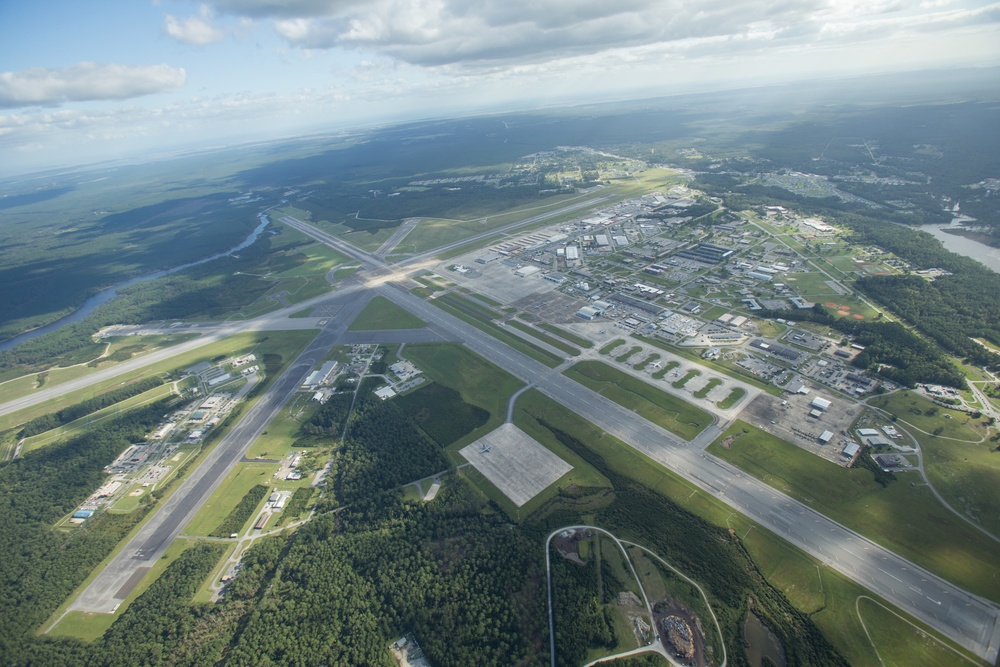 Aerial Photographs of Marine Corps Air Station Cherry Point