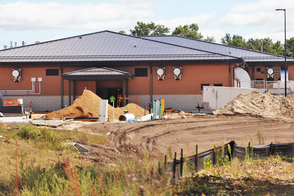 Construction of new training-mobilization dining facilities continues at Fort McCoy