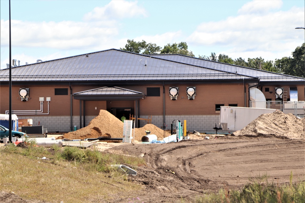 Construction of new training-mobilization dining facilities continues at Fort McCoy