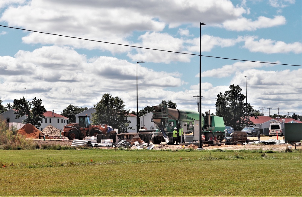 Construction of new training-mobilization dining facilities continues at Fort McCoy