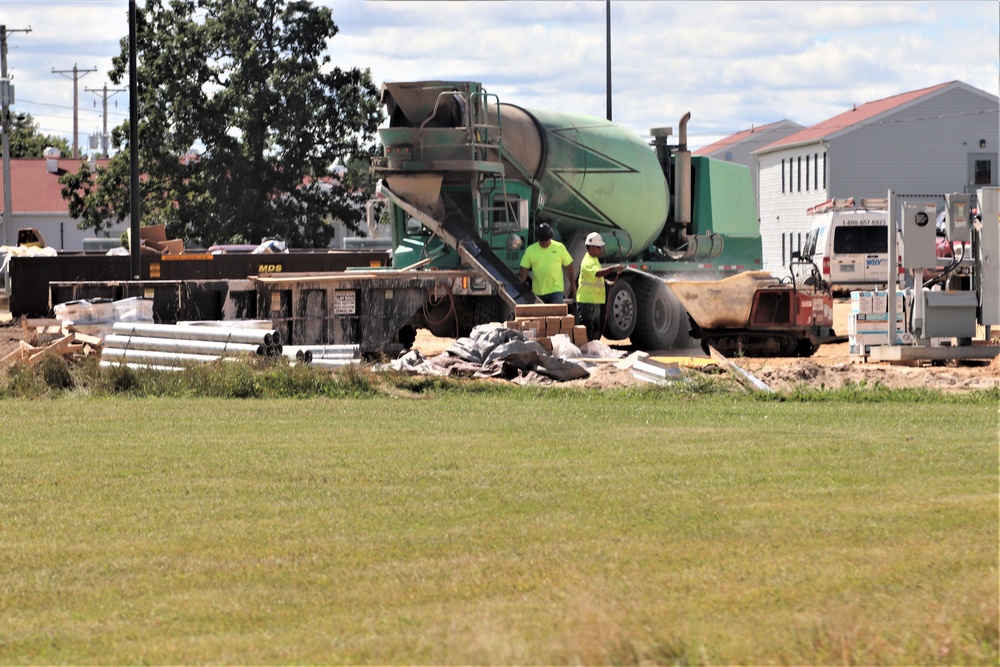 Construction of new training-mobilization dining facilities continues at Fort McCoy