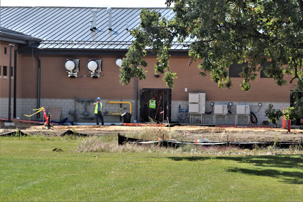 Construction of new training-mobilization dining facilities continues at Fort McCoy