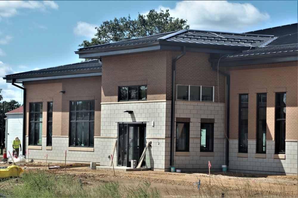 Construction of new training-mobilization dining facilities continues at Fort McCoy