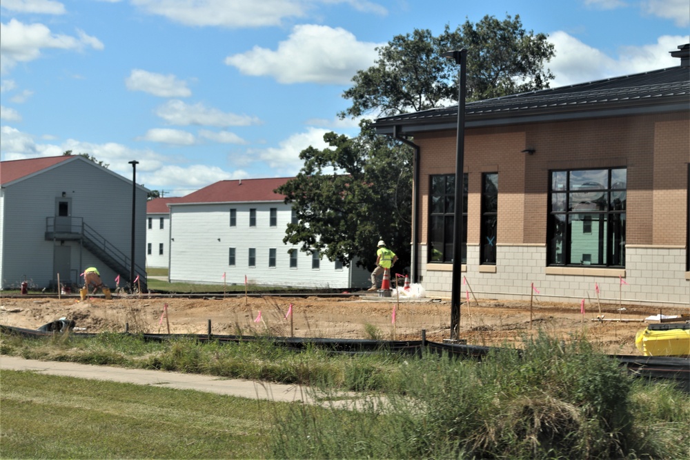 Construction of new training-mobilization dining facilities continues at Fort McCoy